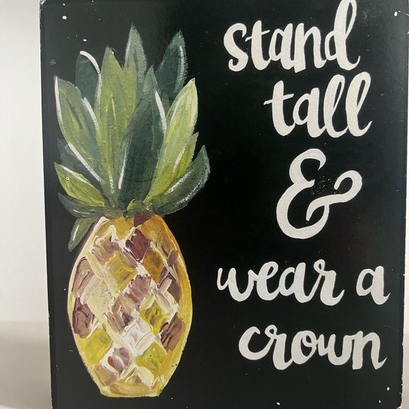 “Stand Tall” Wall & Office  Words Sign Decor - Picture 3 of 4
